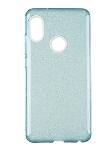 Чохол Remax Glitter Silicon Case для Samsung Galaxy A40 A405 блакитний (самсунг галаксі а40)