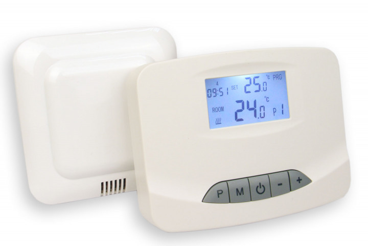 Кімнатний термостат Verol VT-1515 бездротовий WLS, фото 1