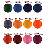 Galaces 1.00 мм сірий (S056) плоский вощений шнур по шкірі, фото 3