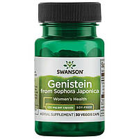 Геністеїн без сої, Ginestein, Swanson, 125 мг, 60 капсул