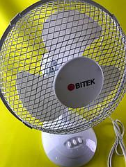 Побутової настільний вентилятор bitek bt-1910 (23См 20ВТ)
