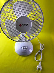Побутової настільний вентилятор Bitek bt-1210 (30См 40ВТ)
