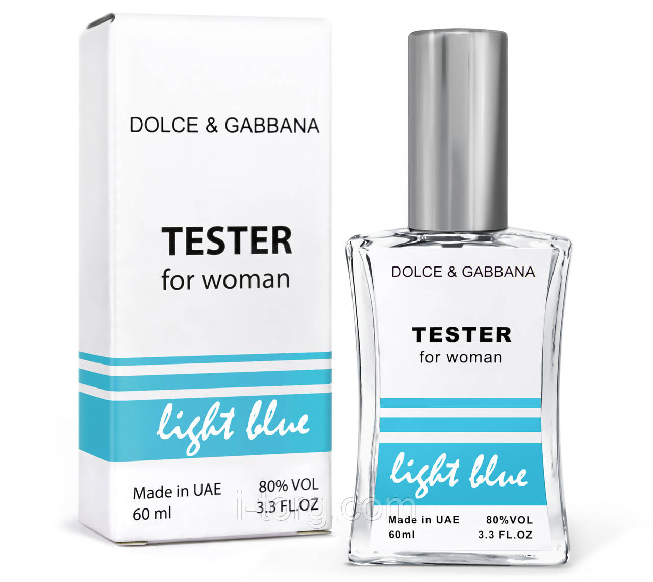 Тестер жіночий DOLCE & GABBANNA Light Blue woman, 60 мл NEW