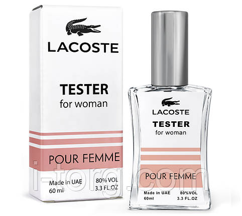 Тестер жіночий LACOSTE Pour Femme, 60 мл. NEW, фото 1