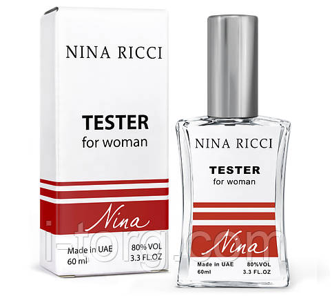 Тестер жіночий NINA RICCI Nina, 60 мл NEW, фото 1
