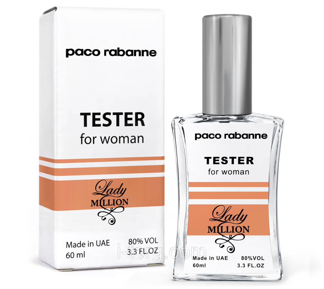 Тестер жіночий PACO RABANNE Lady Million 60 мл NEW