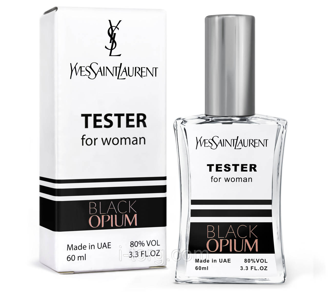 Тестер жіночий YVES SAINT LAURENT Black Opium, 60 мл NEW