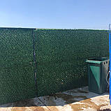 Зелений Рулонний паркан сітка, Альтернатива живій огорожі, фото 6