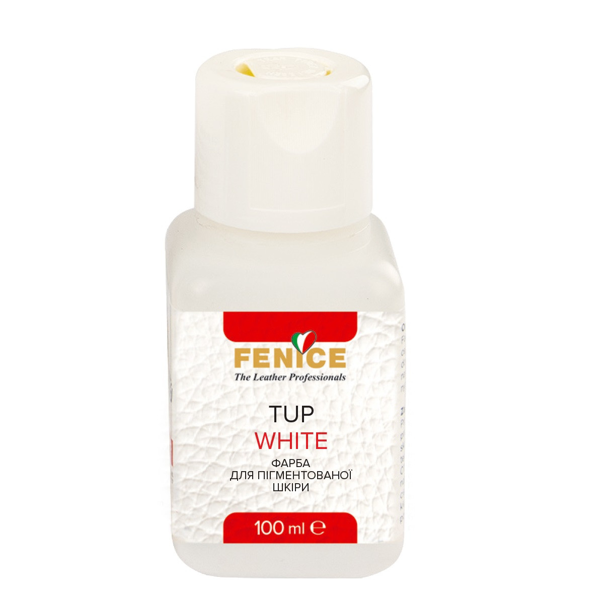 Фарба для шкіри TUP White Біла, 100 мл