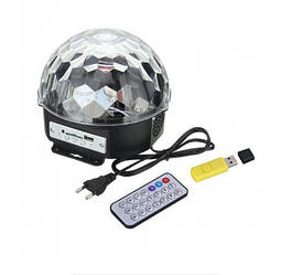 Диско куля Лампа MP3 LED Magic Ball Light (v345)