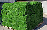 Зеленый Декоративний Паркан сітка Рулонна Огорожа для дому, дачі, альтанок, терас, балконів, фото 10