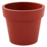 ВАЗОН ГАММА 2,8 л (20*17 см)(біла роза) Без підставки, фото 6