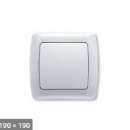 Вмикач VIKO Carmen одинарний внутрішній білий 90561001-UA1