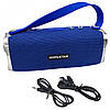 Портативна Bluetooth колонка Hopestar H24 bluetooth + power bank + mic (Blue), фото 4