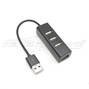 USB 2.0 HUB (хаб, розгалужувач) на 4 порти, фото 2