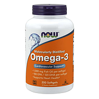Риб'ячий жир NOW Foods OMEGA-3 200 капсул
