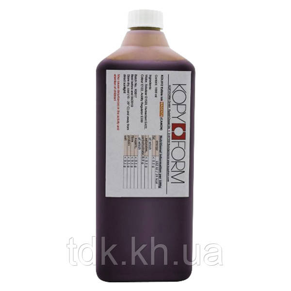 Харчові чорнила для CANON Kopyform YELLOW 1л