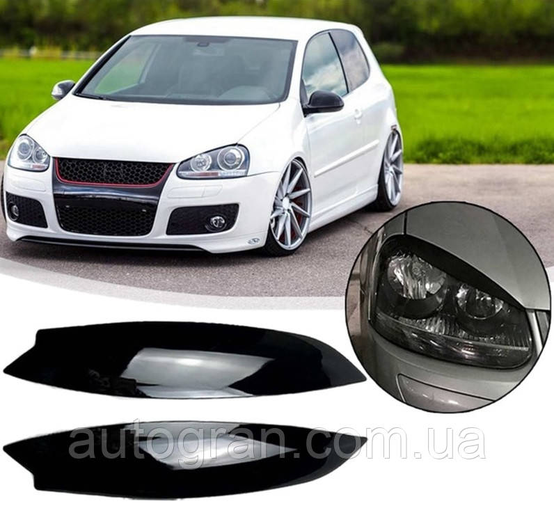 Реснички на фари VW Volkswagen Golf 5