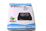 Електропліта Domotec MS-5531 (широка спіраль, 1000 Вт), фото 4