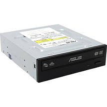 Оптичний привід DVD-RW ASUS DRW-24D5MT, Black, SATA, двд дисковод для комп'ютера, фото 3