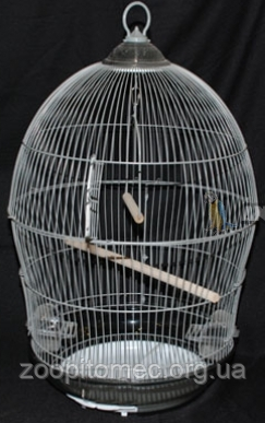 Купить Круглая большая клетка для попугаев, канареек, амадин, 49*76 см ...