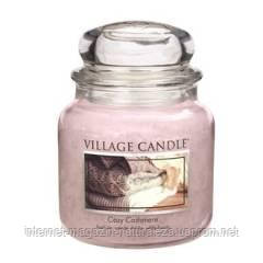 Ароматична свічка Village Candle Затишний кашемір (час горіння до 105 год)