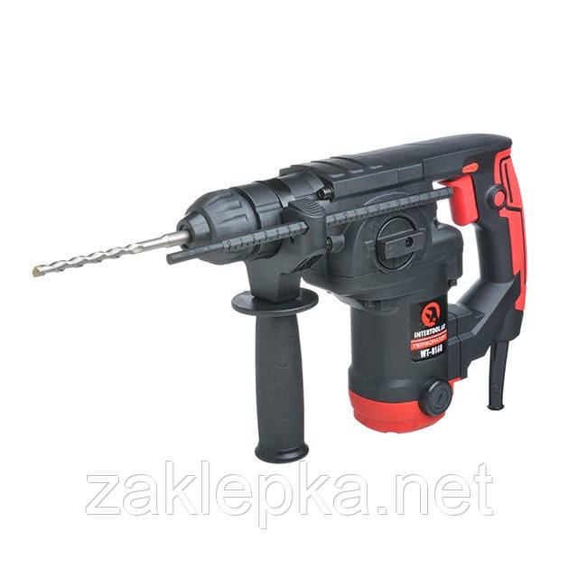 Перфоратор 900 Вт, 3.5 Дж, 0-930 об./хв, 0-5100 уд./хв, 3 режими INTERTOOL WT-0160
