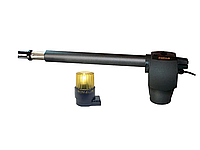 Привод для распашных ворот FAAC G-Bat 300 DX (правосторонний) створка до 3 м Сигнальная лампа, Без пульта, Правосторонний