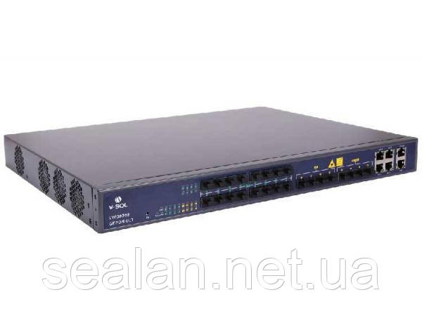 Концентратор OLT EPON 16port V1600D16 із двома БЖ V-SOL