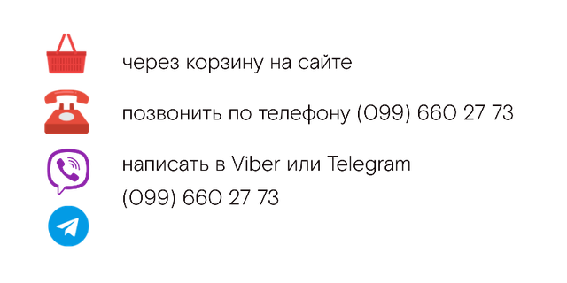 Способи замовлення