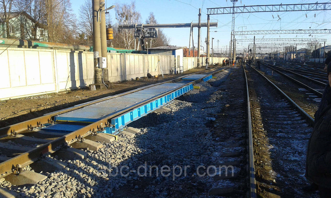 Ваги вагонні на 150 тонн зважування в статиці, фото 1