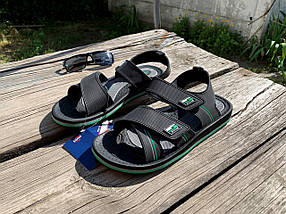 Чоловічі сандалі босоніжки SAHAB Сахаб чорні Оригінал
