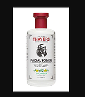 Thayers Тонік для обличчя без спирту з гамамелісом і алое вера Witch Hazel Aloe Vera Formula Огірковий США