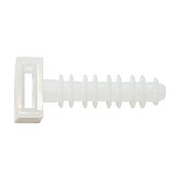 Дюбель для стягування пластинчастий 8х30 мм поліетилен (100 шт.)