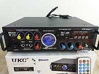 Усилитель звука Усилитель звуковых частот КАРАОКЕ UKC AV-339BT