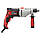 Дриль ударний 1200 Вт, 2 швидкості: 0-1200/0--2800об/хв, 1.5-13 мм, метал. корпус редуктора INTERTOOL WT-0122, фото 2