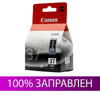 Картридж Canon PG-37, Black, iP1800/1900/2500/2600, MP140/190/210/220/470, MX300/310, 11 ml, OEM