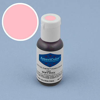 Гелева фарба AmeriColor Ніжно-рожевий/Soft Pink 21 г