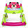 Ходунки толокар дитячі Ведмедик, музика, силіка. колеса, батар, салатово-рожевий, ME 1055, фото 4