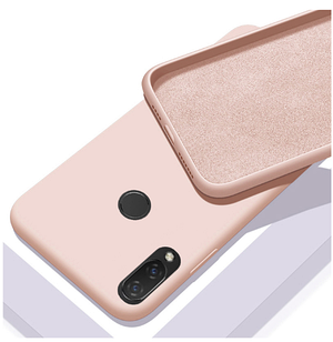 Чохол Silicone Case FULL для Samsung Galaxy A30 A305F рожевий (самсунг галаксі а30ф)