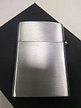 Газова запальничка кишенькова Jim Beam срібна, фото 5