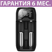 Зарядное устройство для аккумуляторных батареек Videx VCH-UD200, 2xAA/AAA/SC/C, 1xUSB (функция Power Bank),