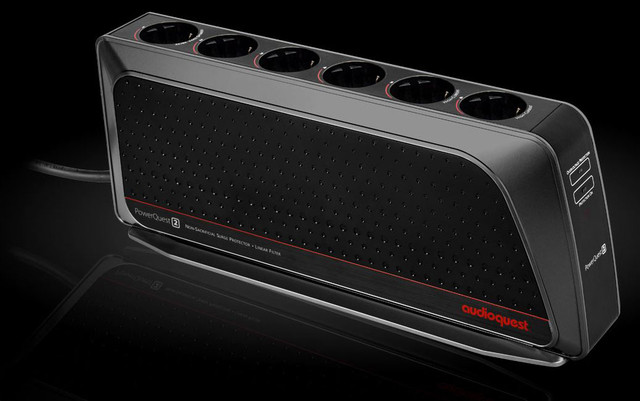 AudioQuest PowerQuest 2 мережевий фільтр на 6 розеток до 15 А