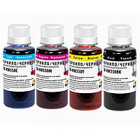 Комплект чернил ColorWay HP 121/134, 4x100 мл (CW-HW350SET01), краска для принтера нр