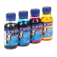 Комплект чернил WWM Epson Electra Black, Cyan, Magenta, Yellow, 100 мл (ELECTR.SET42), краска для принтера эпсон