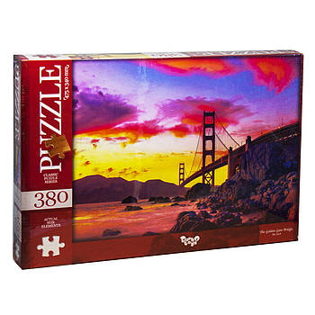 Пазли 380 елементів серія 4 вид 1 в кор.37*25*4см (10шт)