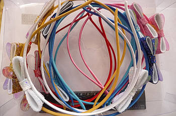 Обруч "Бант" ціна за уп. в уп. 12шт. у кор. 22*15*5см