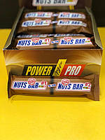 Протеїновий батончик Power Pro Nuts Bar SUGAR FREE 70 р.