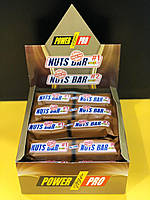 Протеїновий батончик Power Pro Nuts Bar SUGAR FREE 70 р. x 20 шт/блок
