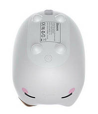 Дитячий нічник-іграшка силіконовий Baseus Cute series kitty silicone Котик Білий (DGAM-A02), фото 4